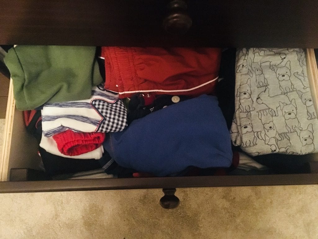How to Organize Baby's Dresser