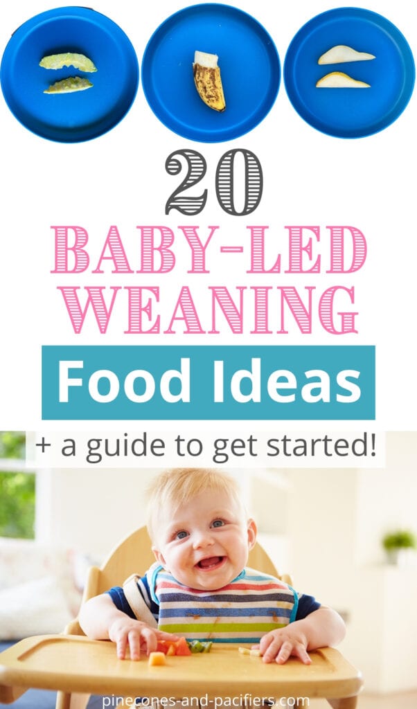 20 Baby-Led Weaning Food Ideas + a guide to get started!