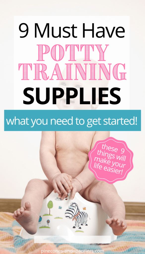 9 Must Have Potty Training Supplies Graphic