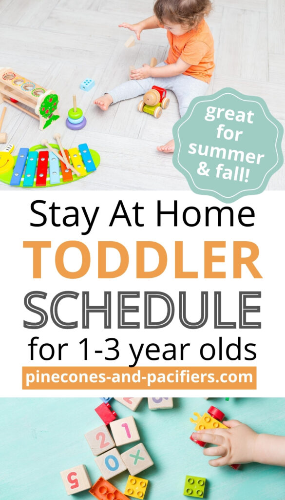 Stay At Home Toddler Schedule