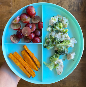 Hodge podge dinner for 2yo : r/foodbutforbabies