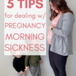 Graphic 5 Tips for Prengnacy Morning Sickness