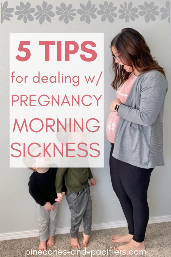 Graphic 5 Tips for Pregnancy Morning Sickness