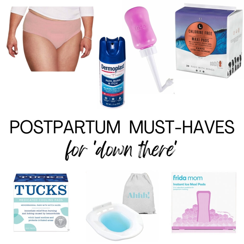 20+ Postpartum Supplies for Mom - Pinecones & Pacifiers