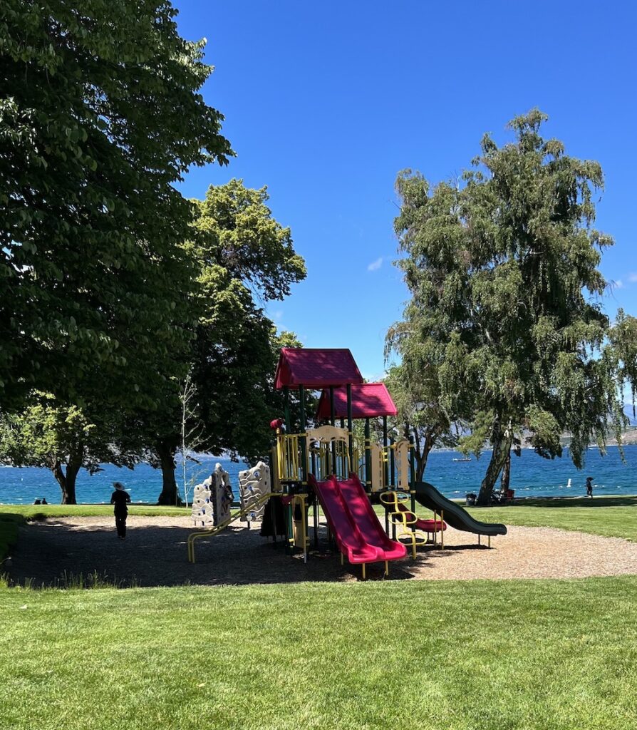 Park within walking distance of Chelan Resort Suites in Chelan, WA