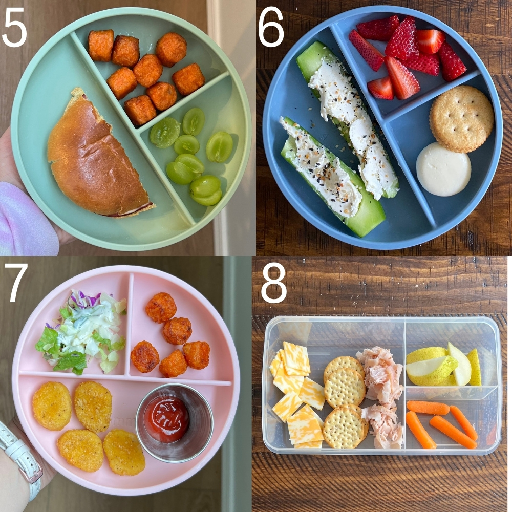 Toddler Lunches 5-8