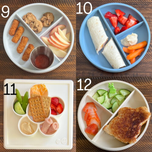 3 Year Old Lunch Ideas Pinecones & Pacifiers