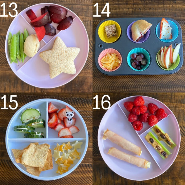 3 Year Old Lunch Ideas - Pinecones & Pacifiers