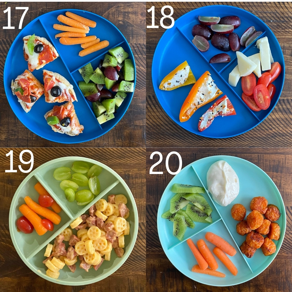 Toddler lunches 17-20
