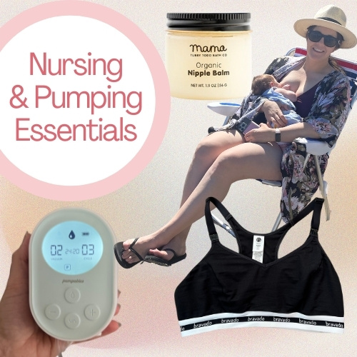 Nursing and pumping supplies