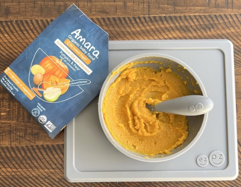 8 Month Old Baby Self Feeding - Pinecones & Pacifiers