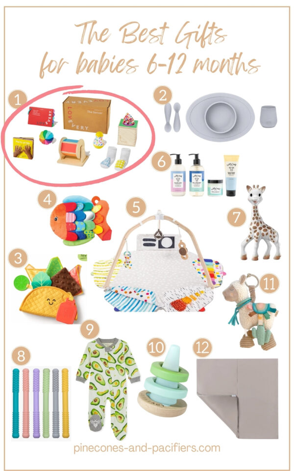 Best Gift Ideas for Babies 612 Months in 2023 Pinecones & Pacifiers