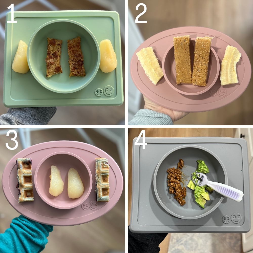 7 Month Old Baby-Led Weaning Meal Ideas - Pinecones &