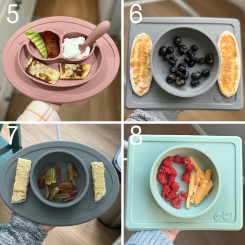 7 Month Old BabyLed Weaning Meal Ideas Pinecones & Pacifiers