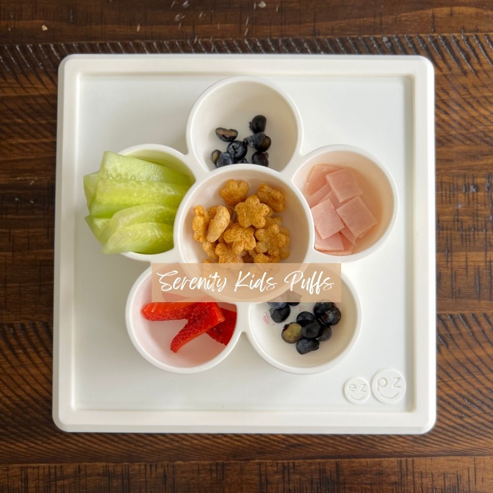 Serenity puffs baby meal idea