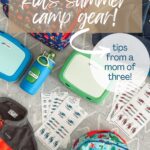 pin image how to label kids gear for summer camp