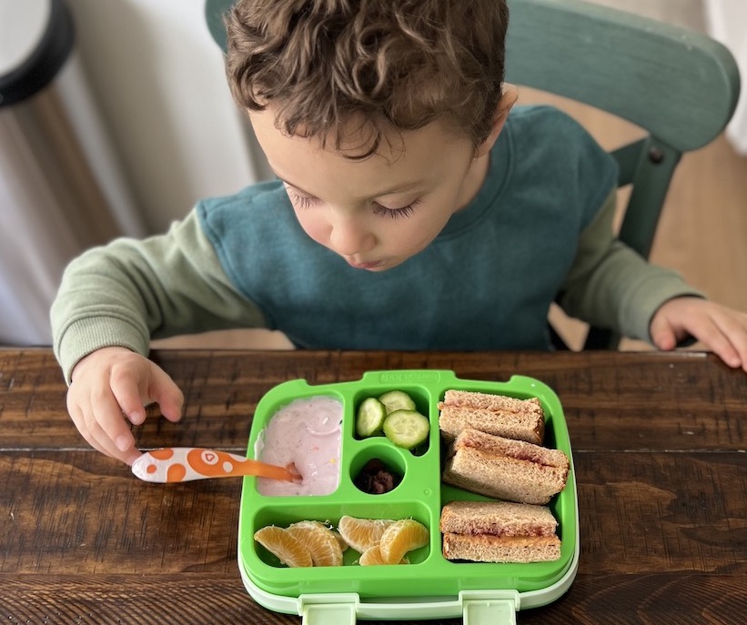 Toddler Preschool Lunch Ideas - Pinecones & Pacifiers