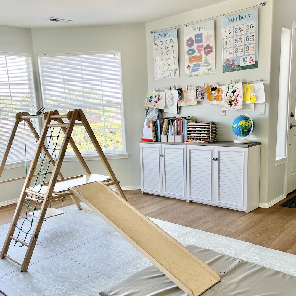 Playroom musthave storage cabinets