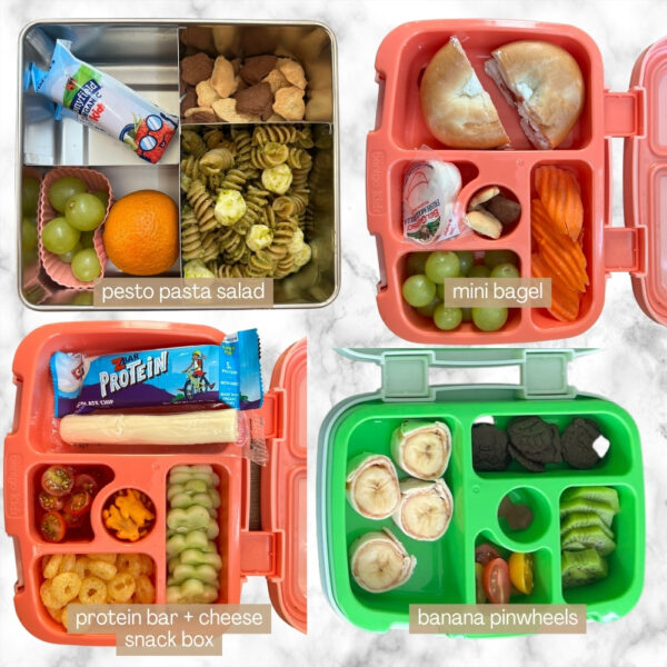 20 Easy Lunchbox Ideas for Kindergarten - Pinecones & Pacifiers
