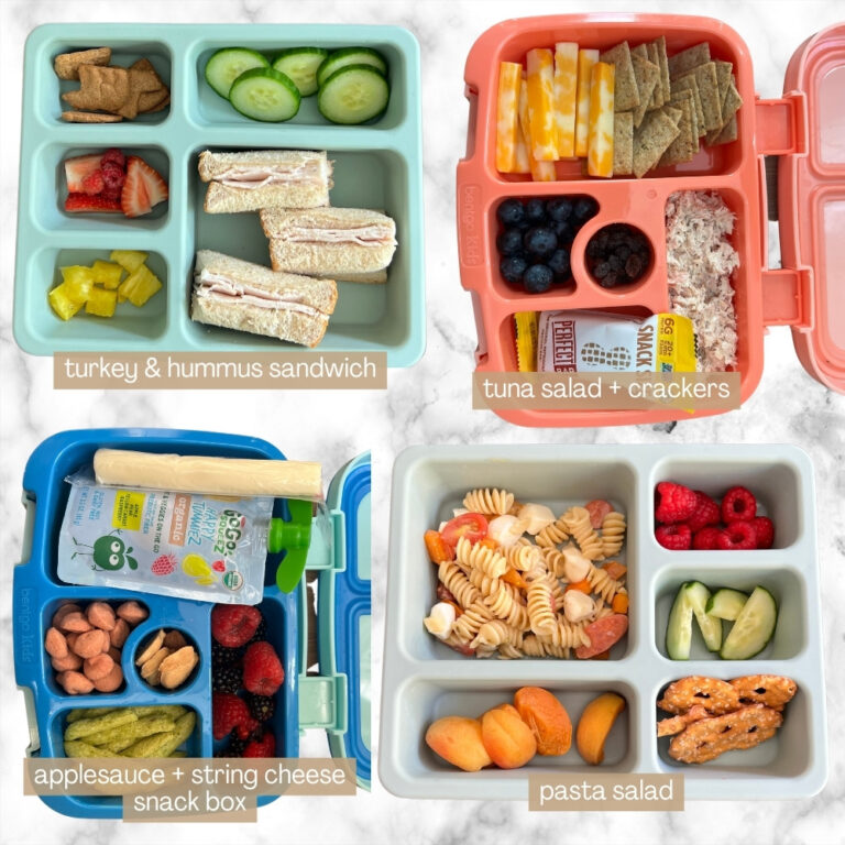 33 Easy and Fun Kindergarten Lunchbox Ideas - Pinecones & Pacifiers