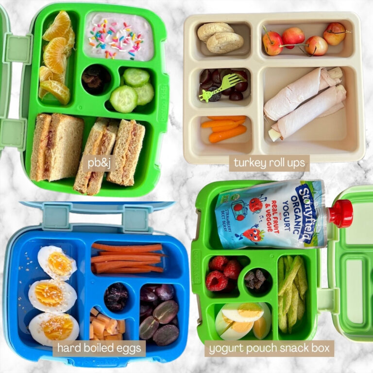 20 Easy Lunchbox Ideas for Kindergarten - Pinecones & Pacifiers