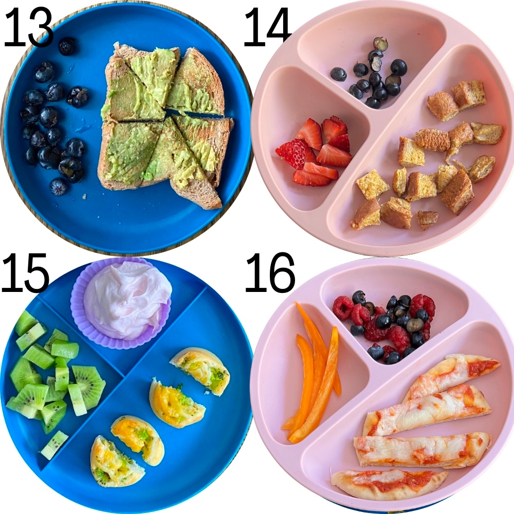 20 Easy Self-Feeding Baby Lunch Ideas - Pinecones & Pacifiers