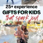 experience gift ideas for kids graphic