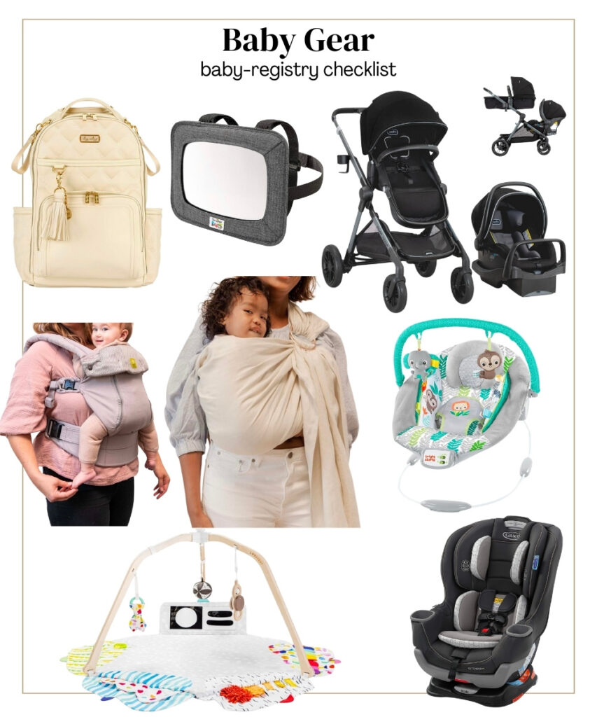 Baby Gear for your Baby Registry