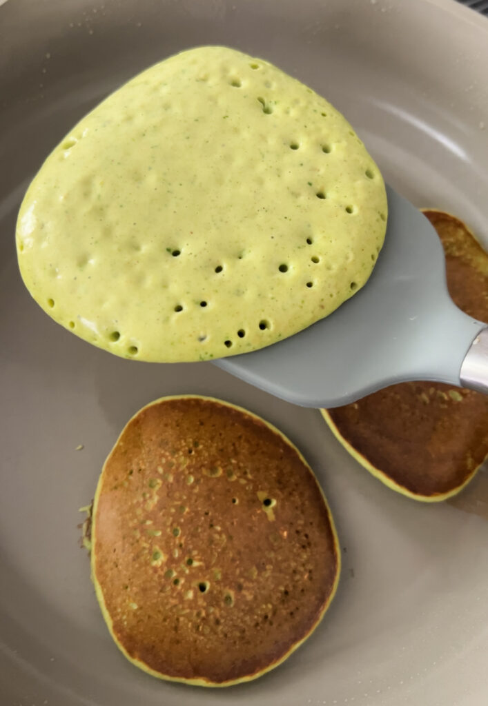 pancake flipping cottage cheese blender pancakes