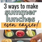 easy summer lunch ideas for kids pin